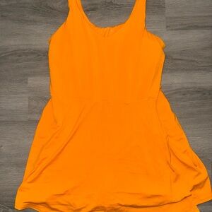 Aerie Vibrant Orange Athletic Dress